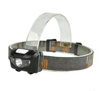 Red Light LED Headlamp 44g for Night Hiking | 44g ultra-light weight, white and red dual LEDs, comfortable for long wear, hiking running cycling(Black 5.9*3*4cm)