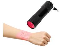 Red Light LED Vein Finder Viewer, Portable Vein Finder Light Venous Display Light Capillary Imaging Light, Medical Locator Detector Vein Locator Instrument for Hospitals or Clinic Home Use