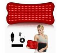 Red Light Mat for the Body, Red Light Lamp Therapy Infrared Lamp Mat, 5 Brightness Levels and 5 Time Settings, for Legs, Back, Waist, School