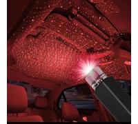 Red Light Mini Led Projection Lamp Star Night, USB Car Roof Star Projector Night Light, Mini Led Projection Lamp Home Tool Wall Lights