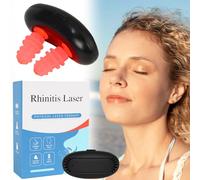 Red Light Nasal Therapy Device, RespiRelief Red Light Therapy, Portable Rhinitis Instrument, Physiotherapy Nasal Soothing Device for Nose Nasal Clearing Device