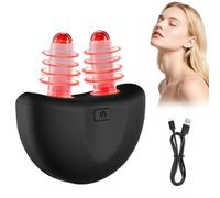 Red Light Nose Therapy Instrument, Red Light Nasal Therapy Device, Nose-free Sinus Light, Infrared Therapy Promotion Respirelief Red Light Therapy Natural Breathing and Relief