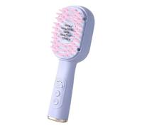 Red Light Scalp Massager - Electric Rechargeable Hair Device, LED TherapyComb, Detangling Massage Tool | Convenient Scalp Care Solution for Women Salon Shower Travel Hair Maintenance Use