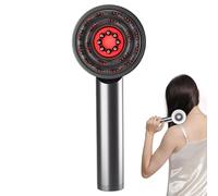 Red Light Scalp Massager Hair Growth - Scalp Massager Brush Oil Applicator - 3 Modes, Blue/Red Light Scalp Massager Tool, Vibrating Hair Brush for Women Men