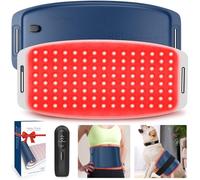 Red Light Therapy Belt for Body, Father's Day Gift, Cordless Near Infrared Light Therapy Pain Relief & Inflammation with Soft Breathable Fabric, for Muscle Soothe, for Shoulder, Waist, Back, Legs