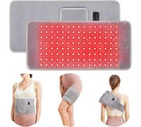 Red Light Therapy Belt for Body, Infrared Light Therapy Device, LED Flexible Wearable Wrap, with Timer for Back Shoulder Waist Muscle Pain Relief,Gift for Woman and Man