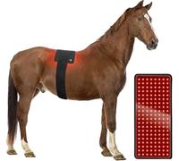 Red Light Therapy Belt for Horse, Portable Pet Infrared Red Light Therapy Device, Adjustable Power and Time for Pain Relief, Wound Care