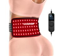 Red Light Therapy Belt, Infrared Light Therapy, 3-in-1 LED Bead, Pain Relief, red-Light Therapy for Dogs, Shoulder, Back, Knee