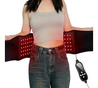Red Light Therapy Belt, Red Light Therapy Massager for Body Back Waist Muscle Relaxing Pain Relief Vibration Therapy Wrap Lipo Belt for Weight Loss - Infrared Therapy or Infrared Light Therapy Device