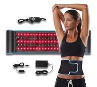 Red Light Therapy Belt,Therapy Belt Near-Infrared Light Therapy Flexible Wearable Pad for Weight Loss Tissue Repair, Resolve Inflammation, Relieve Joint & Back Pain