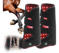 Red Light Therapy Boots for Horses - LED Device for Horse Leg Pain Relief & Muscle Recovery - 850nm Infrared & 660nm Portable Light Therapy Belt