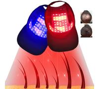 Red Light Therapy Cap for Hair Regrowth (48 LEDs), 630nm 650nm 470nm Red and Blue Light Hair Growth Cap, 4 Mode, for Hair Loss Promote Hair Fast Regrow Care Cap for Men Women