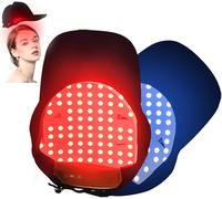 Red Light Therapy Cap for Hair Regrowth, 630nm 650nm 470nm Red and Blue Light, 4 Mode, Vibration Massage, 70pcsLEDs, for Hair Loss Promote Hair Fast Regrow Care Cap for Men and Women