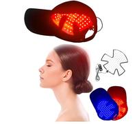 Red Light Therapy Cap for Hair Regrowth,90LEDs Lamp Beads Red & Blue Light Hair Fast Regrowth Hat for Men Women Hair Loss,with 15-30 Minutes Timer,Strengthen Hair Roots Scalp Care Relieve Fatigue