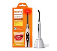 Red Light Therapy Device, Cold & Canker Sore Relief for Lips, Infrared Light Wand for Face & Body, 140mW/cm² Targeted Therapy for Pain Relief & Skin Healing