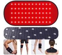 Red-Light-Therapy-for-Body,2025 Upgraded 4 Modes Near Infrared Light for Body Pain Relief,High-Efficiency Spherical Lamp Dual-Wave(660nm & 850nm) LEDs,Multi-Mode Customization(12.4" x 6.1")