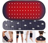 Red-Light-Therapy-for-Body,2025 Upgraded 4 Modes Near Infrared Light for Body Pain Relief,High-Efficiency Spherical Lamp Dual-Wave(660nm&850nm)LEDs,Corded-electric for Effective Therapy(12.4" x 6.1")