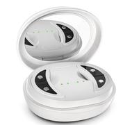 Red Light Therapy for Eyes, Portable EMS Under-Eye Massager Patches, 2 Modes Adjustment, 10 Min Auto-Off, Relieve Eye Strain, for Anti-Aging, Eye Bags,Skin Firming & Radiant Glow (#A)