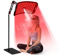 Red Light Therapy for Face and Body, Infrared Red Light Therapy Lamp with Stand, Atomization Function, 660nm Red Light and Infrared LED Therapy Device