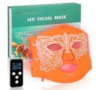 Red Light Therapy for Face with Ice Pack, 850nm Infrared Red Light Therapy, 8 Modes LED Light Therapy, 4 in 1 Lamp Beads, 3000mAh, 5 Timers and 3 Levels of