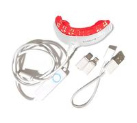 Red Light Therapy for Gums, Toothache Relief, 32 LED Periodontal Light, Bleeding Gums, Gum Health Red Light, with adapters for USB/C, iPhone, and Android from Starlite Smile