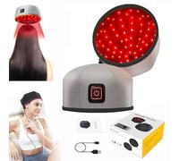 Red Light Therapy For Hair Growth,Red Light Hair Growth System,FDA Cleared For Hair Loss In Men & Women,Advanced Hair Regrowth System,Red Light Therapy Cap. (silver)
