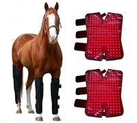 Red Light Therapy for Horse Leg, 3-in-1 168 LED,15-Min Auto Timer for Horse Muscle Pull Wound Recovery(Foreleg X 2)