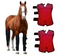 Red Light Therapy for Horse Leg, 3-in-1 236 LED,15-Min Auto Timer for Horse Muscle Pull Wound Recovery(Hind Leg X 2)