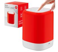 Red Light Therapy for Sleep Device, Red Night Lights with 670nm Wavelength, Touch Reds Light Sleep Lamp Aid to Support Deep Relaxation and Improve Sleeping for Adults & Kids Bedrooms