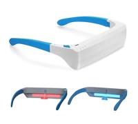 Red Light Therapy Glasses for Eye Wellness & Relaxation, Wearable Blue Light Therapy Glasses - Natural Good for Sleep, Energy & Focus - Natural Sunlight Simulation Eyewear
