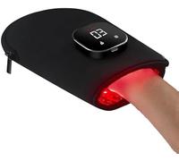 Red light therapy gloves -80 pieces of 660nm and 850nm pain relief devices, suitable for hand, wrist, and joint muscle discomfort, beauty care - wireless double-sided use, very suitable for home use
