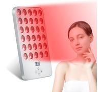 Red Light Therapy Gua Sha with Targeted Multi-Wavelength and Customizable Modes Eye Mask 660nm & 850nm for Face Eyes and Nose Drug-Free Allergy Relief - Portable Home Use Device for Women Men