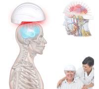 Red Light Therapy Helmet for Dementia - 810nm Infrared 256 LED Transcranial Neuron Feedback Device for Cognitive Health