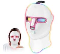 Red Light Therapy Mask Kit - 7 in 1 LED Colors Face Neck Mask Reduce Wrinkles and Lightens Skin, Portable, Rechargeable, Suitable for Home Use or Home Use