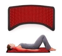 Red Light Therapy Mat, 360pcs Red Therapy Pad Devices with 660nm and 850nm Near Infrared Light for Whole Body Pain Relieve Skin Beauty
