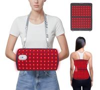 Red Light Therapy Muff for Hands, Wrist and Forearm, Cordless Near Infrared Therapy Wrap with Rechargeable Built-in Battery Lightweight Portable