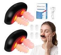 Red Light Therapy Nasal Device for Sinus Relief, 2-Pack Infrared Therapy Device for Blocked Nose Relief and Sinusitis Treatment, Portable Nose Soother for Clear Breathing Support