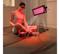 Red Light Therapy Panel - 660nm Deep Red Light Device for Body and Face - 50 LED Beads High Intensity Skin Care Lamp - Compact and Durable Home Beauty Equipment for Recovery and Radiance