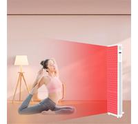 Red Light Therapy Panel, Red Near Infrared 180 Dual Chip LEDs, Built in Timer, Clinical Grade, for Face and Body