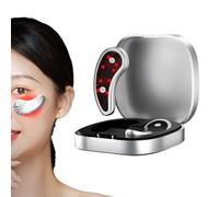 Red Light Under Eye Patches,LED Rechargeable Device | 3 Modes Wireless Eye Pods Red Light with Timer,for All Skin Types Skin Firming Home Bedroom Sleep Reading Massage