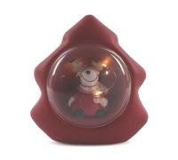 Red Light Up Christmas Character Ornaments Assorted Designs