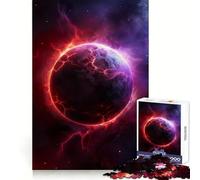 Red Lightning Planet Puzzles for Adults 1000 Puzzles Strengthen Memory Anxiety Relief Smooth Edge Warm Surprise (50x75cm)