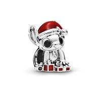 (Red lilo bead charm for pandora bracket ) New Disney Mickey Minnie sterling silver charm 925