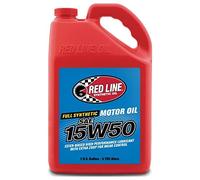 Red Line 15W50 A3 B3 B4 Ester Based Fully Synthetic High Performance Engine Oil, 1 US Gallon (3.78 L)