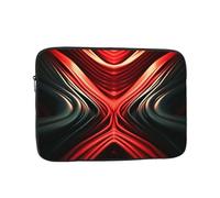 Red Line Laptop Sleeve for Women Men, 17 Inch Waterproof Laptop Bag Lightweight Notebook Computer Cover Bag