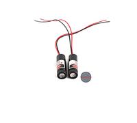 Red line Laser Module Industrial Laser Group Module Adjustable Focal Length,The housing is provided with an Insulator (line-2pack)