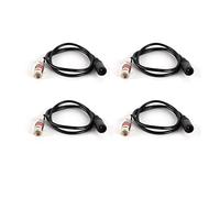 Red line Laser Module, Industrial Laser Module, Adjustable Focus, line Length 19.7″ DC Plug Diameter (traverse-4pack)