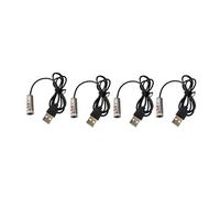 Red line Laser Module, Industrial Laser Module, Adjustable Focus, line Length 39″USB Connector Diameter 12mm(line-4pack)