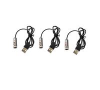 Red line Laser Module, Industrial Laser Module, Adjustable Focus, line Length 39″USB Connector Diameter 12mm(line-3pack)
