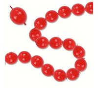 Red Link Balloons, 60PCS 6 Inch Small Red Quick Linking Balloons for Making Balloon Wall Heart Arch, Tails Balloon for Wedding Birthday Baby Shower Valentine's Proposal Anniversary Party Decorations